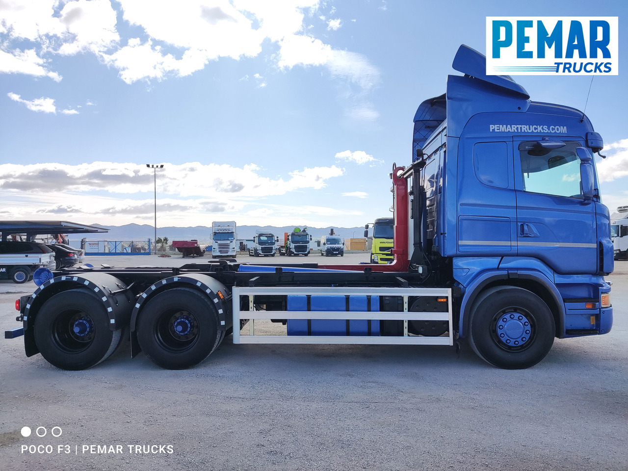 SCANIA R 560 6X4 MULTILIFT - Abrollkipper: das Bild 4 SCANIA R 560 6X4 MULTILIFT - Abrollkipper: das Bild 4