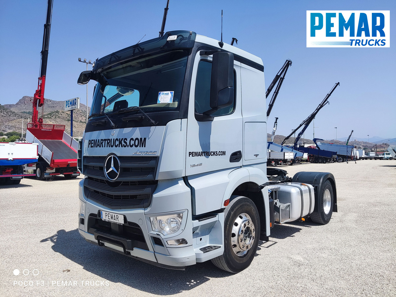 MERCEDES-BENZ ACTROS 1845 TRACTORA EQUIPO HIDRAULICO - Sattelzugmaschine: das Bild 1 MERCEDES-BENZ ACTROS 1845 TRACTORA EQUIPO HIDRAULICO - Sattelzugmaschine: das Bild 1