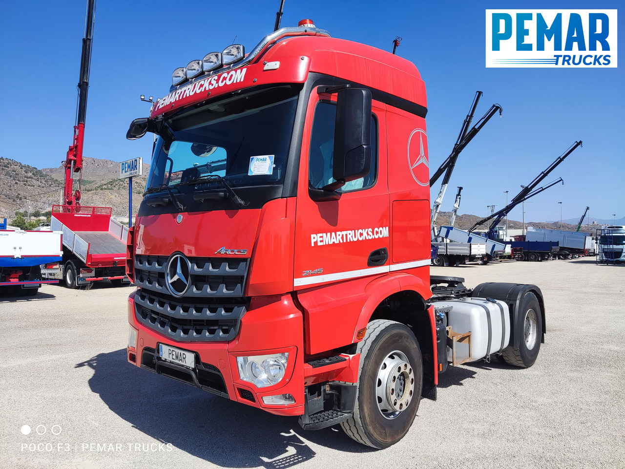 MERCEDES-BENZ AROCS 2145 TRACTORA EQUIPO HIDRAULICO - Sattelzugmaschine: das Bild 1 MERCEDES-BENZ AROCS 2145 TRACTORA EQUIPO HIDRAULICO - Sattelzugmaschine: das Bild 1