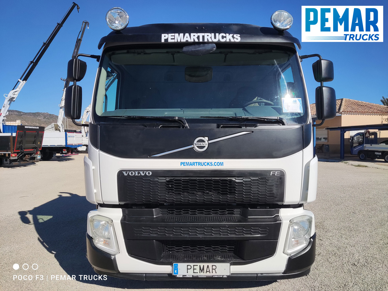 Kipper, Autokran VOLVO FE 280 GRUA MULTILIFT 18T EURO 6: das Bild 12