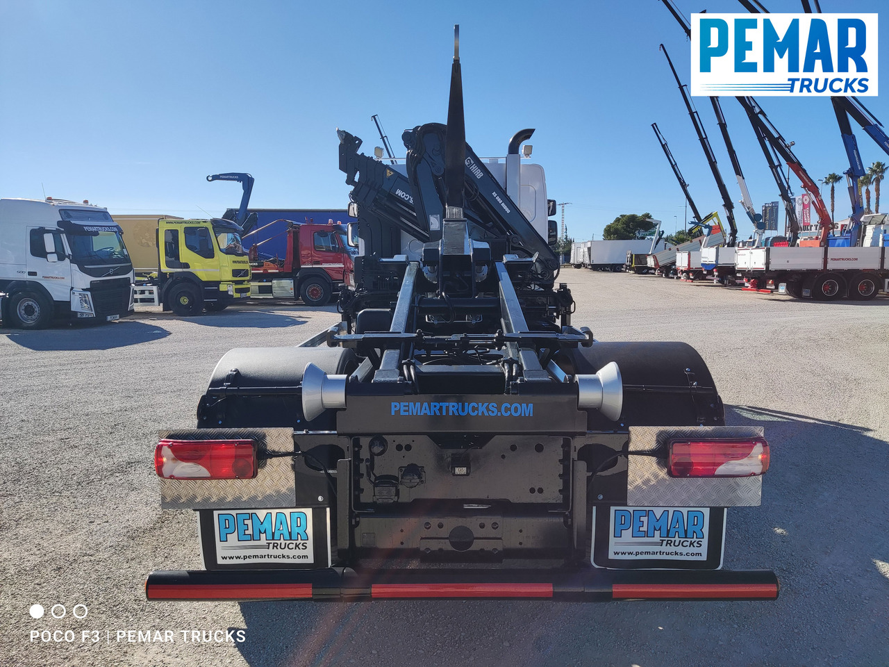 Kipper, Autokran VOLVO FE 280 GRUA MULTILIFT 18T EURO 6: das Bild 21