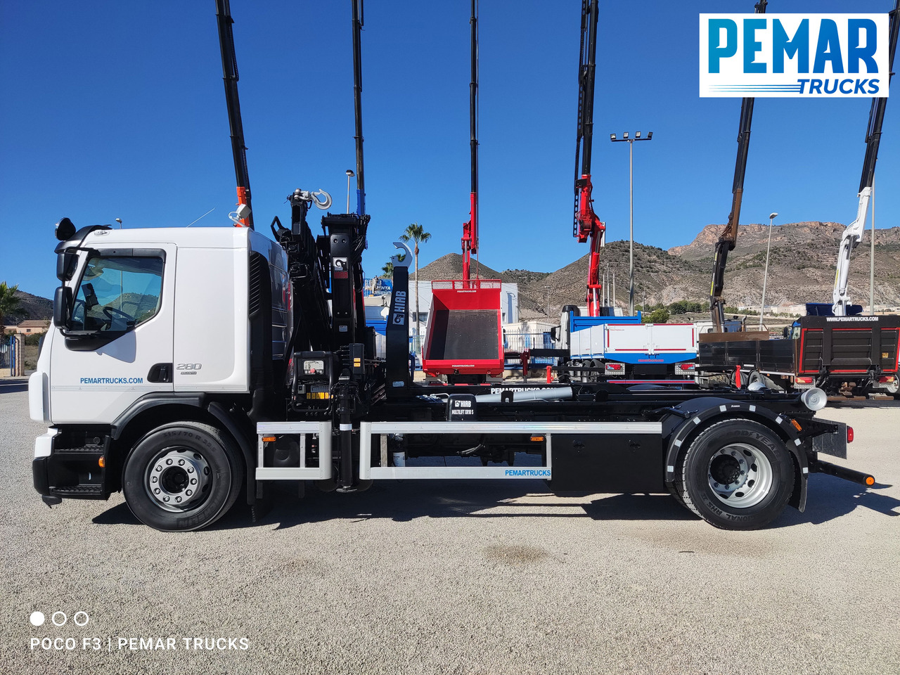 Kipper, Autokran VOLVO FE 280 GRUA MULTILIFT 18T EURO 6: das Bild 18