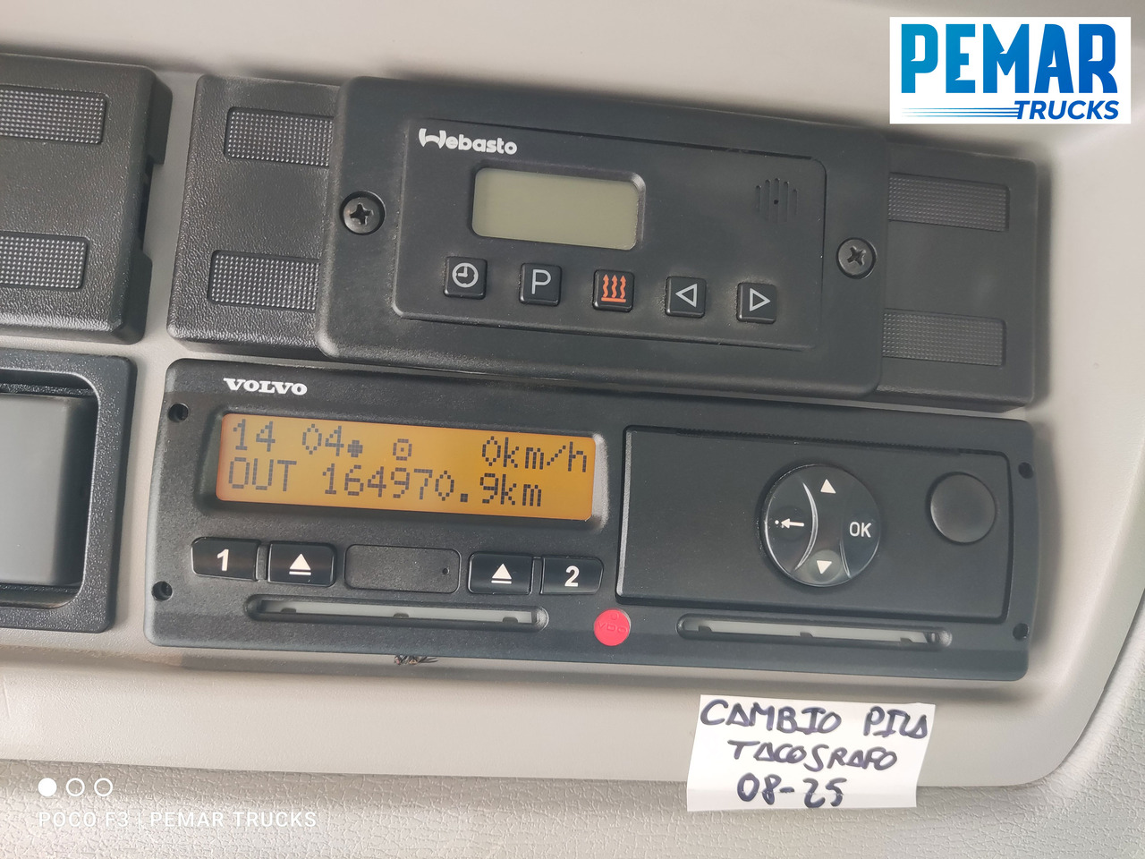 Kipper, Autokran VOLVO FE 280 GRUA MULTILIFT 18T EURO 6: das Bild 31