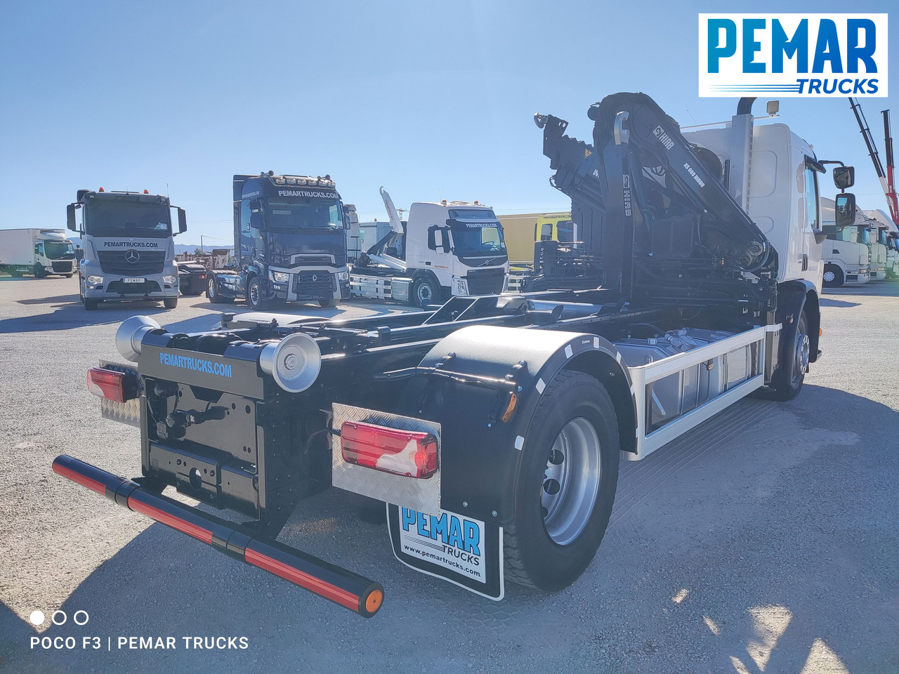 Kipper, Autokran VOLVO FE 280 GRUA MULTILIFT 18T EURO 6: das Bild 15