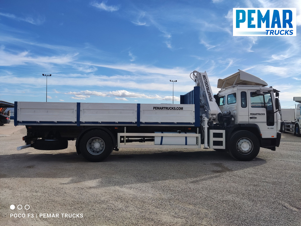 VOLVO FL 250 GRUA CAJA FIJA - Pritsche LKW, Autokran: das Bild 5 VOLVO FL 250 GRUA CAJA FIJA - Pritsche LKW, Autokran: das Bild 5
