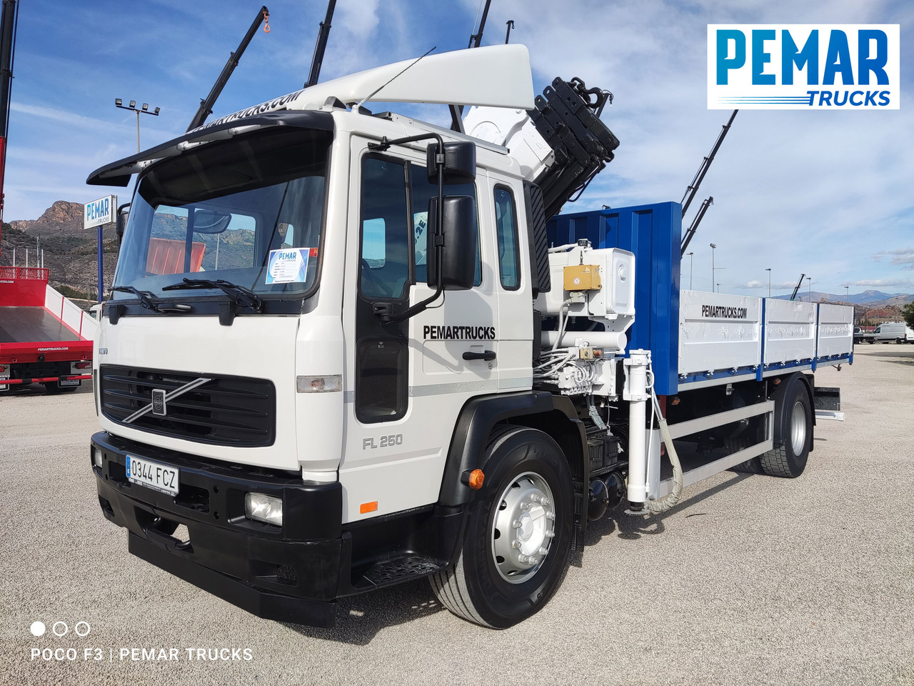 VOLVO FL 250 GRUA CAJA FIJA - Pritsche LKW, Autokran: das Bild 2 VOLVO FL 250 GRUA CAJA FIJA - Pritsche LKW, Autokran: das Bild 2