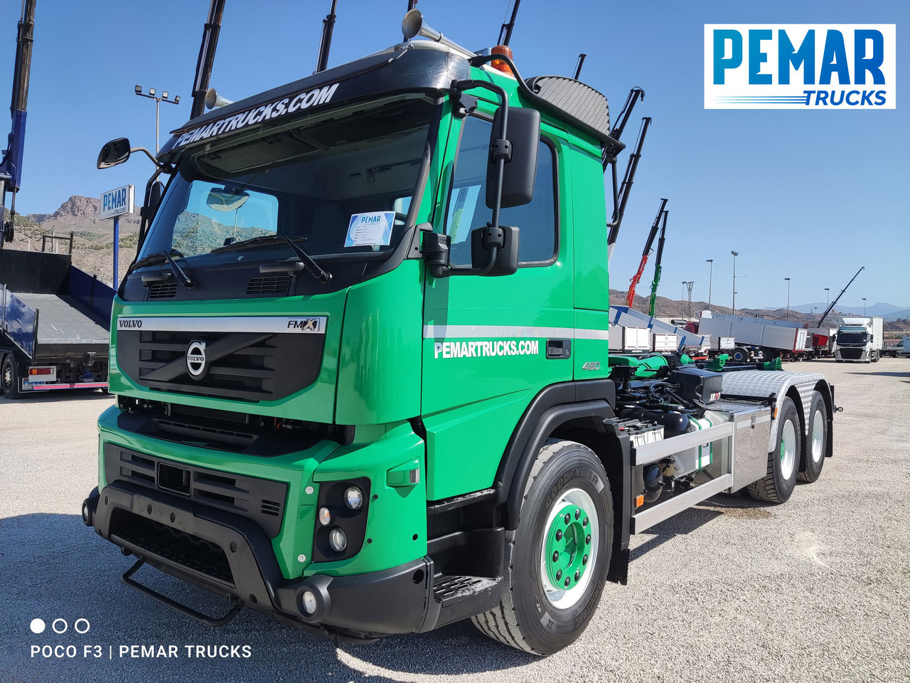 VOLVO FMX 460 6X4 MULTILIFT 21T EURO 5 - Abrollkipper: das Bild 2 VOLVO FMX 460 6X4 MULTILIFT 21T EURO 5 - Abrollkipper: das Bild 2