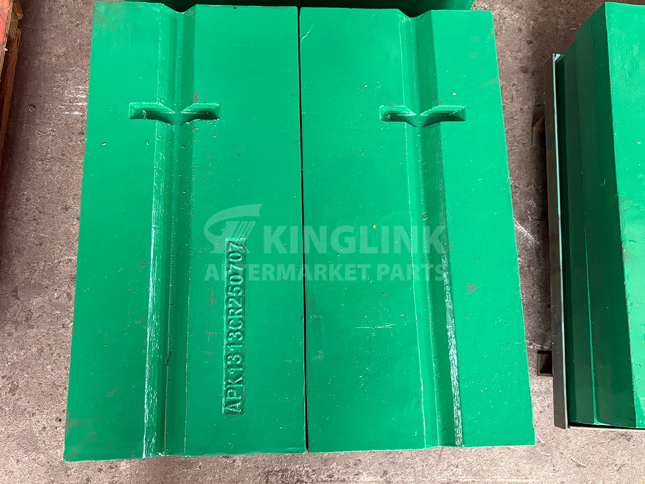 KINGLINK High Chromium Blow Bar for Hazemag Apk1313 Impact Crusher - Ersatzteile für Baugeräte: das Bild 1 KINGLINK High Chromium Blow Bar for Hazemag Apk1313 Impact Crusher - Ersatzteile für Baugeräte: das Bild 1