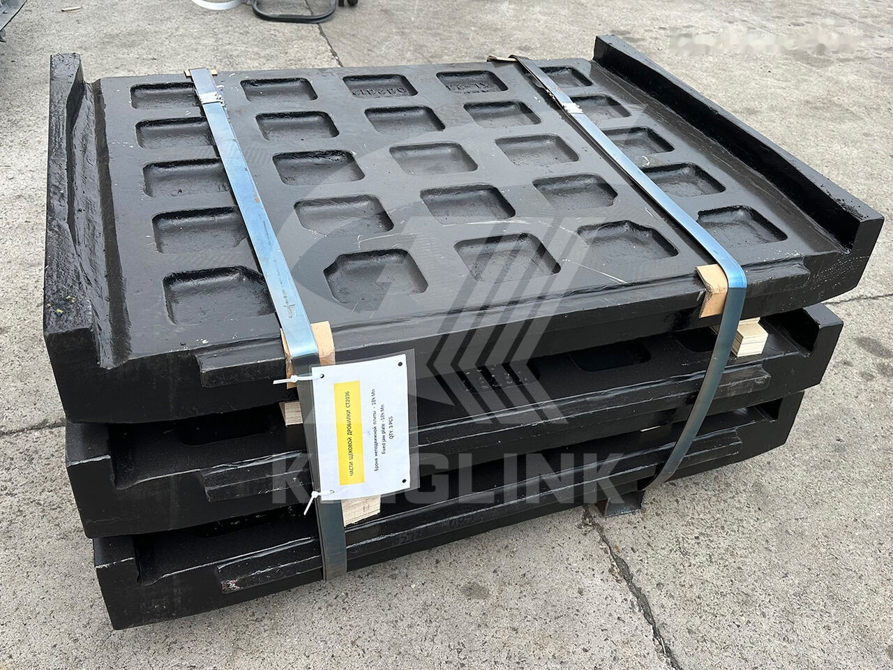 Movable and Fixed Jaw Plates for CT2036 CT3042 | Kinglink 17003346 for crusher - Ersatzteile für Brecher: das Bild 3 Movable and Fixed Jaw Plates for CT2036 CT3042 | Kinglink 17003346 for crusher - Ersatzteile für Brecher: das Bild 3