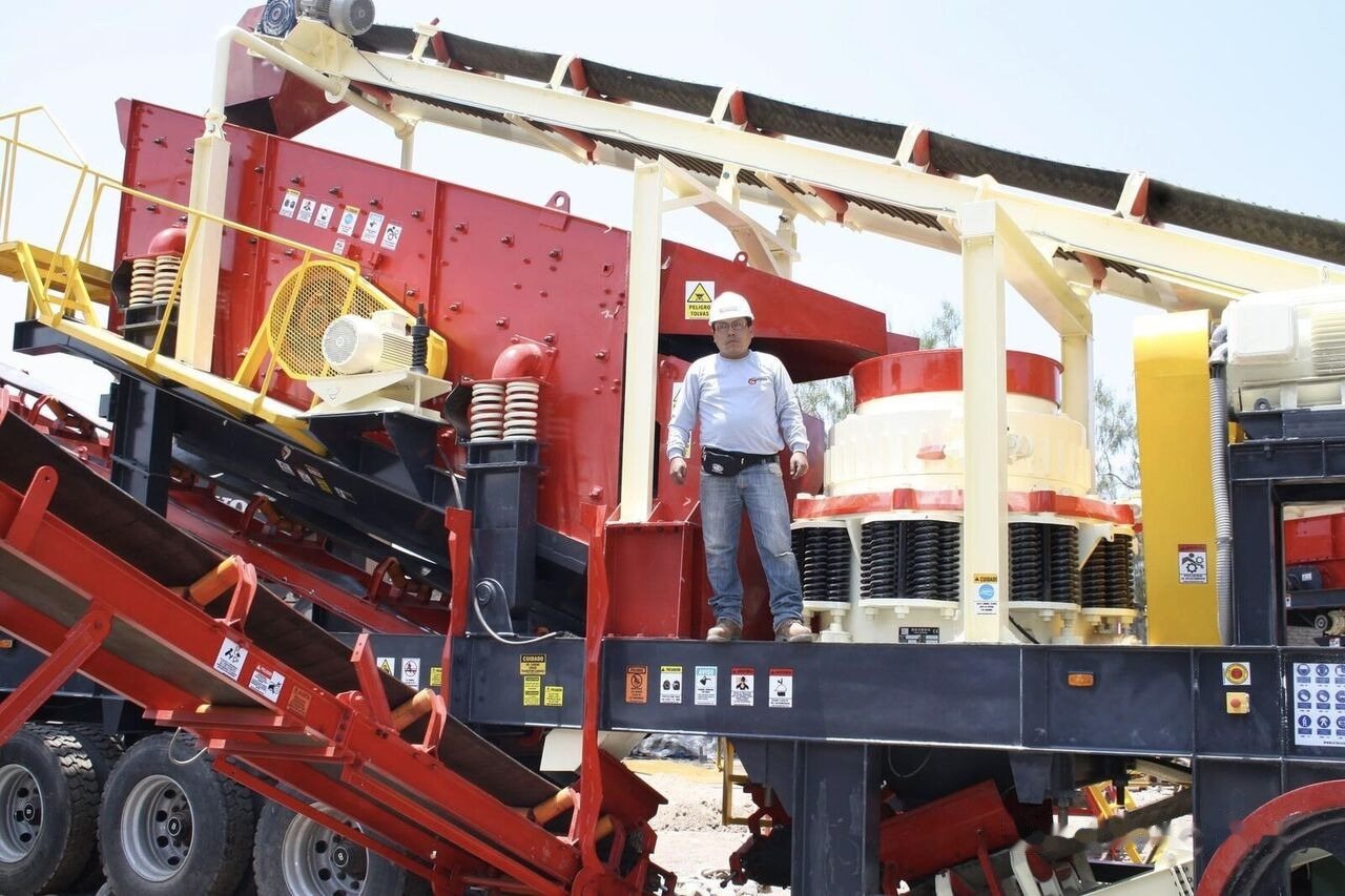 Kinglink MOBILE CONE CRUSHER & VIBRATING SCREEN PLANT 100TPH - Siebmaschine: das Bild 1 Kinglink MOBILE CONE CRUSHER & VIBRATING SCREEN PLANT 100TPH - Siebmaschine: das Bild 1