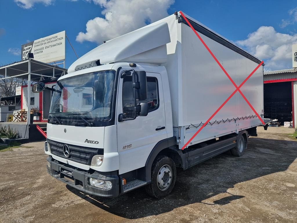 MERCEDES-BENZ ATEGO 816 - Plane LKW: das Bild 1 MERCEDES-BENZ ATEGO 816 - Plane LKW: das Bild 1