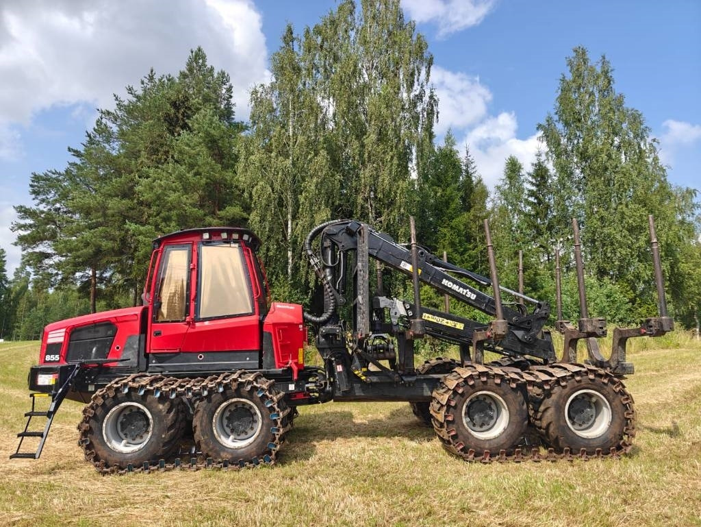 Komatsu 855 - Forwarder: das Bild 2 Komatsu 855 - Forwarder: das Bild 2