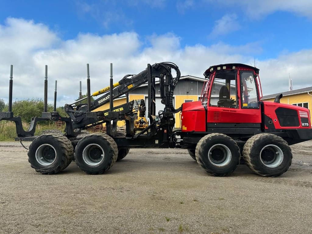 Komatsu 875 - Forwarder: das Bild 2 Komatsu 875 - Forwarder: das Bild 2