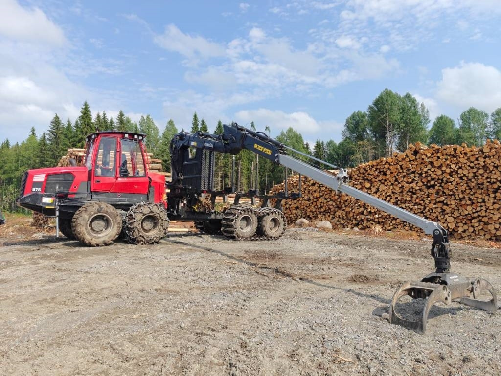 Forwarder Komatsu 875: das Bild 10