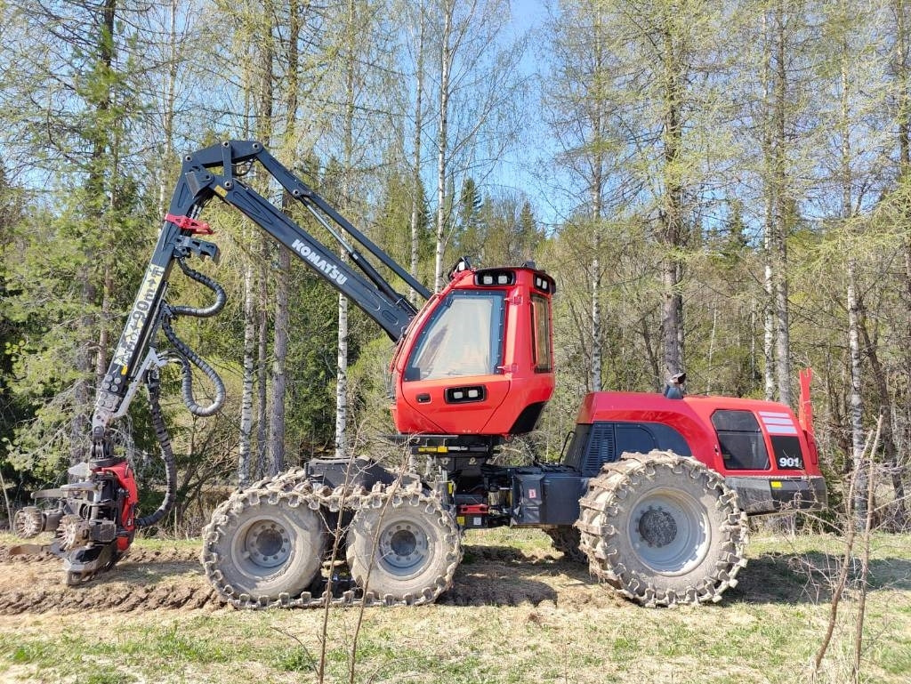 Komatsu 901 - Harvester: das Bild 2 Komatsu 901 - Harvester: das Bild 2