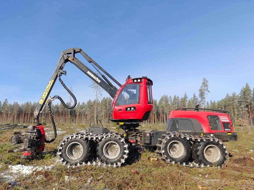 Komatsu 931 XC - Harvester: das Bild 2 Komatsu 931 XC - Harvester: das Bild 2