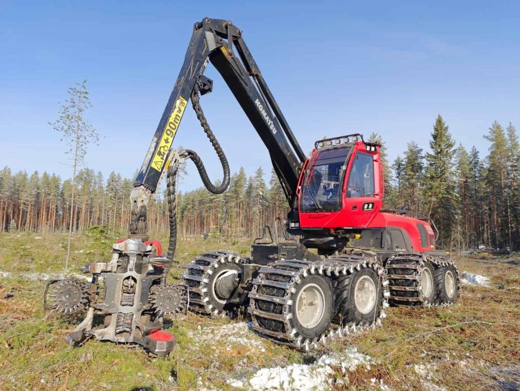 Komatsu 931 XC - Harvester: das Bild 1 Komatsu 931 XC - Harvester: das Bild 1