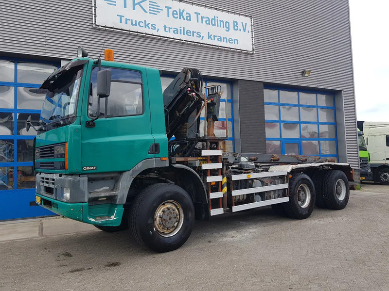 Ginaf M 3335 S 6x6 Palfinger PK 14080 + NCH - Seil Abrollkipper, Autokran: das Bild 4 Ginaf M 3335 S 6x6 Palfinger PK 14080 + NCH - Seil Abrollkipper, Autokran: das Bild 4