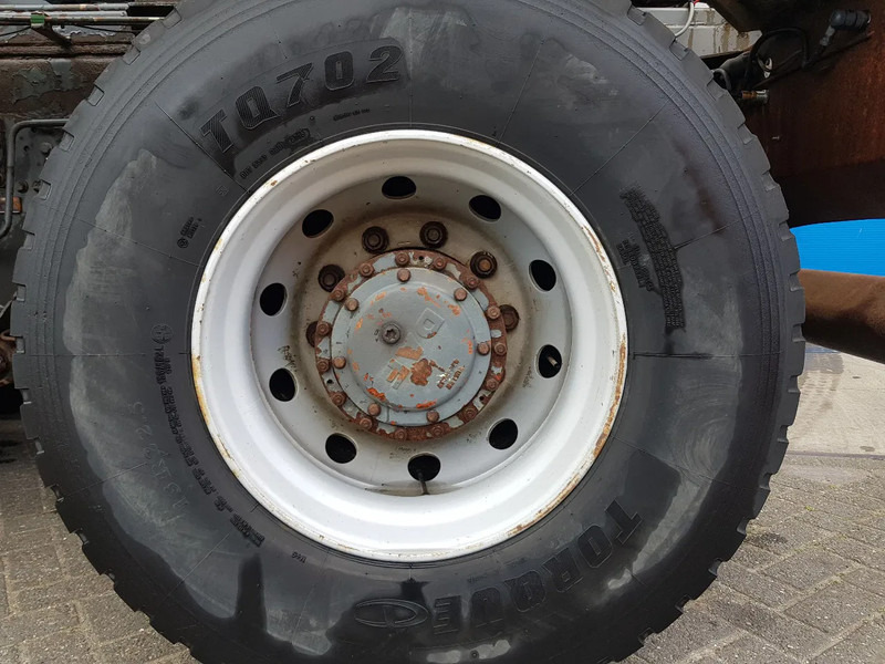 Seil Abrollkipper, Autokran Ginaf M 3335 S 6x6 Palfinger PK 14080 + NCH: das Bild 16