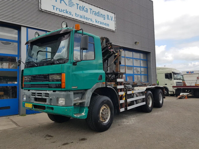 Ginaf M 3335 S 6x6 Palfinger PK 14080 + NCH - Seil Abrollkipper, Autokran: das Bild 3 Ginaf M 3335 S 6x6 Palfinger PK 14080 + NCH - Seil Abrollkipper, Autokran: das Bild 3