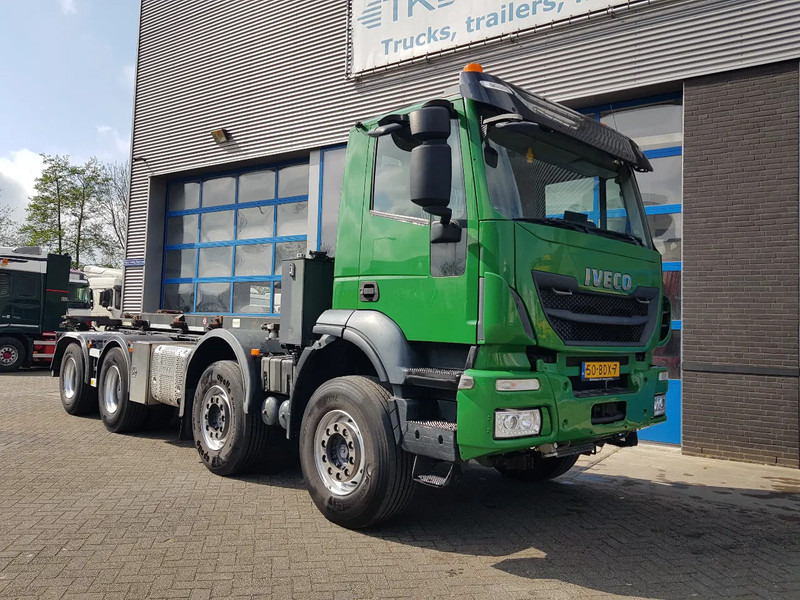 Iveco Stralis 450 8x4 Steel Nieuwe Apk/TÜV 430.000 km kettingsyst 30 ton - Containerwagen/ Wechselfahrgestell LKW: das Bild 5 Iveco Stralis 450 8x4 Steel Nieuwe Apk/TÜV 430.000 km kettingsyst 30 ton - Containerwagen/ Wechselfahrgestell LKW: das Bild 5