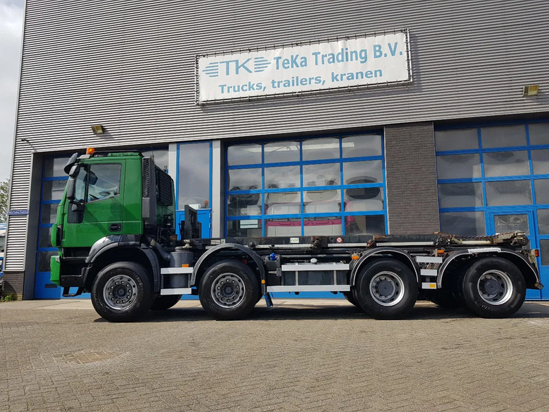 Iveco Stralis 450 8x4 Steel Nieuwe Apk/TÜV 430.000 km kettingsyst 30 ton - Containerwagen/ Wechselfahrgestell LKW: das Bild 3 Iveco Stralis 450 8x4 Steel Nieuwe Apk/TÜV 430.000 km kettingsyst 30 ton - Containerwagen/ Wechselfahrgestell LKW: das Bild 3