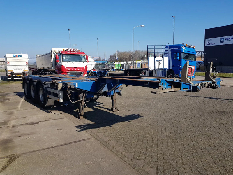 Container/ Wechselfahrgestell Auflieger Pacton T3-010 Multi chassis Liftas BPW drum: das Bild 7 Container/ Wechselfahrgestell Auflieger Pacton T3-010 Multi chassis Liftas BPW drum: das Bild 7