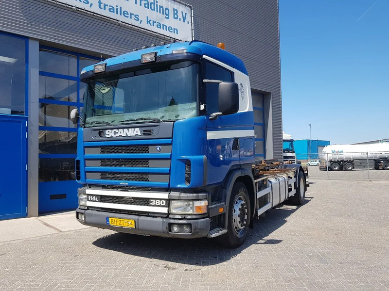 Scania R114-380 Manual Retarder NCH Euro 2 - Seil Abrollkipper: das Bild 2 Scania R114-380 Manual Retarder NCH Euro 2 - Seil Abrollkipper: das Bild 2