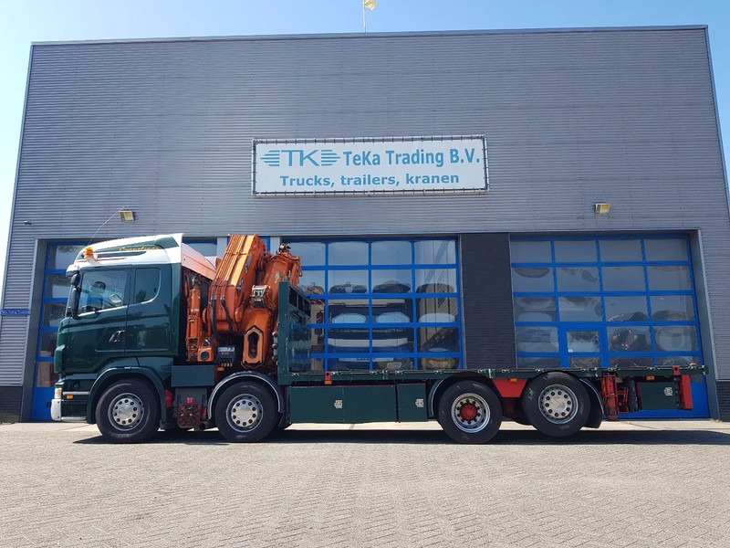 Scania R420 8x2 HIAB 800E-7 Hipro 80 ton/meter Winch Retarder - Autokran: das Bild 5 Scania R420 8x2 HIAB 800E-7 Hipro 80 ton/meter Winch Retarder - Autokran: das Bild 5