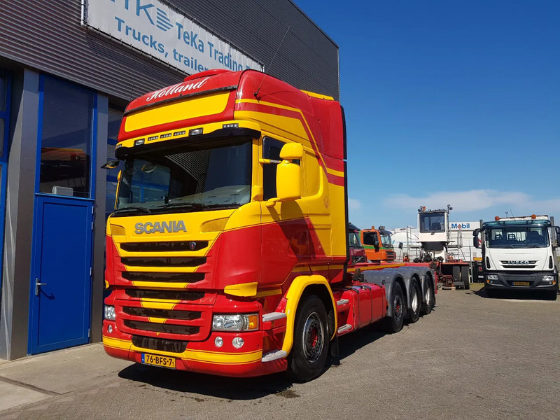 Scania R450 8x2 Topline ADR EX/II, EX/III, FL en AT SCR only - Containerwagen/ Wechselfahrgestell LKW: das Bild 2 Scania R450 8x2 Topline ADR EX/II, EX/III, FL en AT SCR only - Containerwagen/ Wechselfahrgestell LKW: das Bild 2