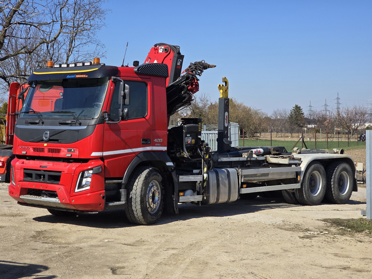 VOLVO FMX 420 6X4 / HIAB 144B-hiduo / hook SPECIAL PRICE ONLY THIS YEAR - Abrollkipper, Autokran: das Bild 2 VOLVO FMX 420 6X4 / HIAB 144B-hiduo / hook SPECIAL PRICE ONLY THIS YEAR - Abrollkipper, Autokran: das Bild 2