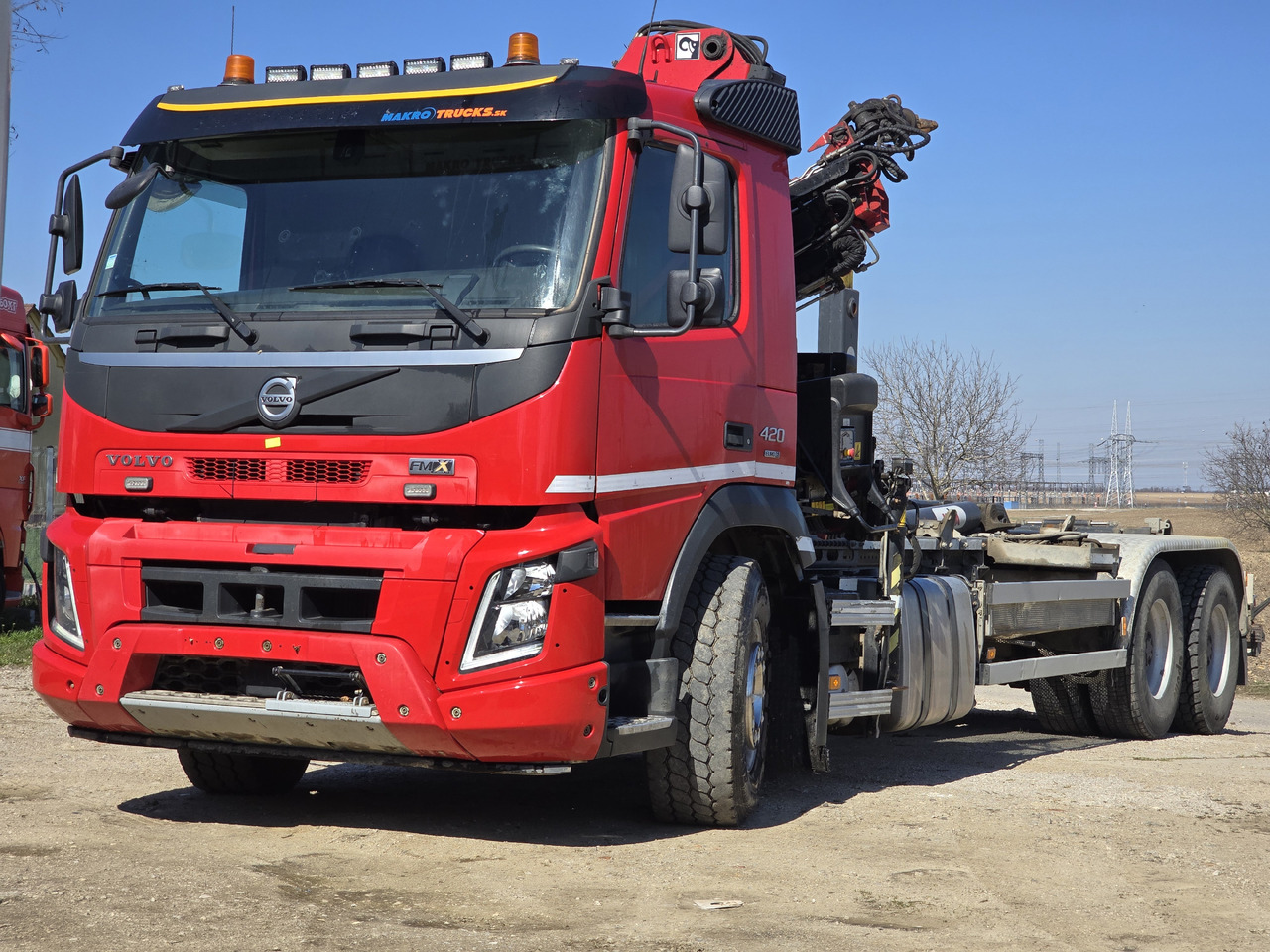 VOLVO FMX 420 6X4 / HIAB 144B-hiduo / hook SPECIAL PRICE ONLY THIS YEAR - Abrollkipper, Autokran: das Bild 1 VOLVO FMX 420 6X4 / HIAB 144B-hiduo / hook SPECIAL PRICE ONLY THIS YEAR - Abrollkipper, Autokran: das Bild 1