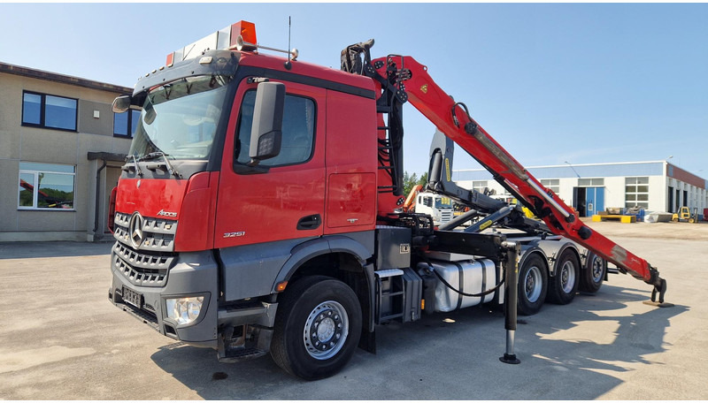 Mercedes-Benz Arocs 3251 8X4*4 Epsilon S260Z96 - Abrollkipper, Autokran: das Bild 1 Mercedes-Benz Arocs 3251 8X4*4 Epsilon S260Z96 - Abrollkipper, Autokran: das Bild 1