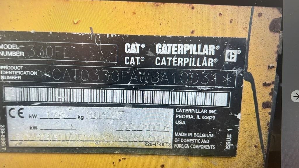 CAT 330 FL (On Transport) - Kettenbagger: das Bild 2 CAT 330 FL (On Transport) - Kettenbagger: das Bild 2