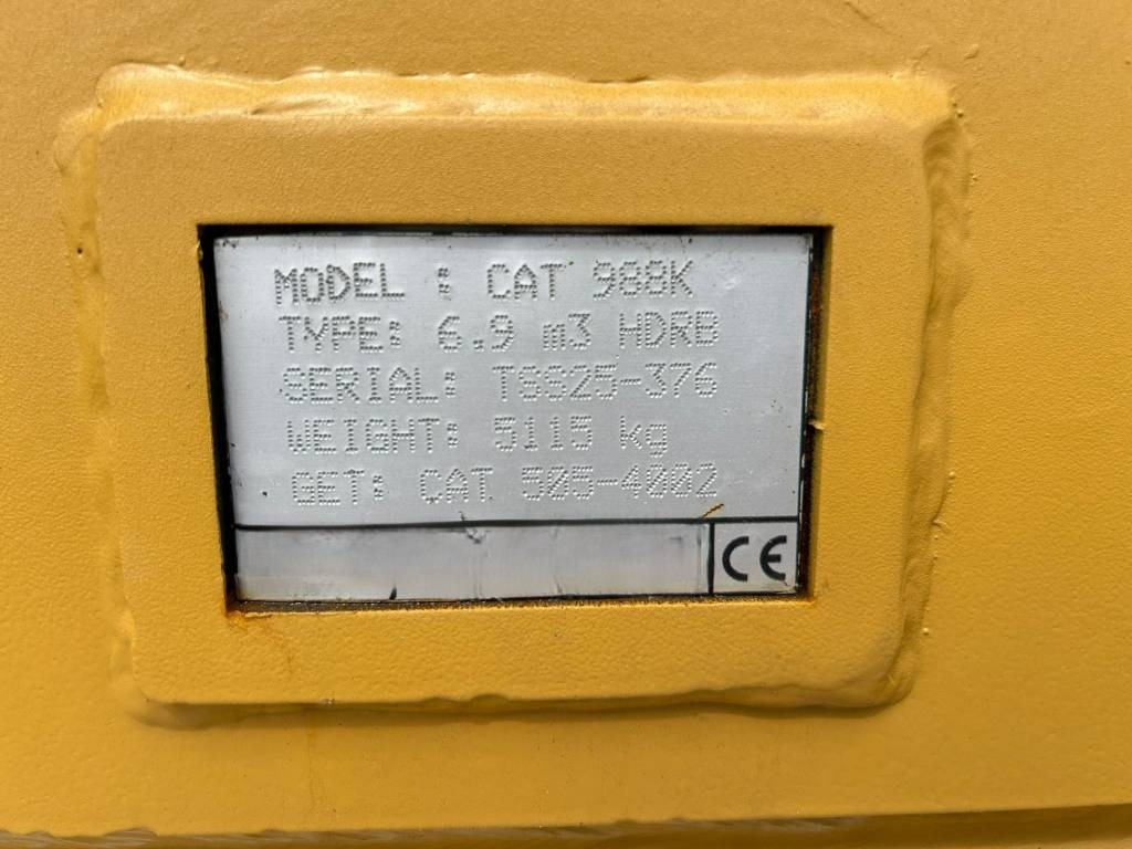 CAT 988 K Rock Bucket - Schaufel für Baumaschine: das Bild 5 CAT 988 K Rock Bucket - Schaufel für Baumaschine: das Bild 5