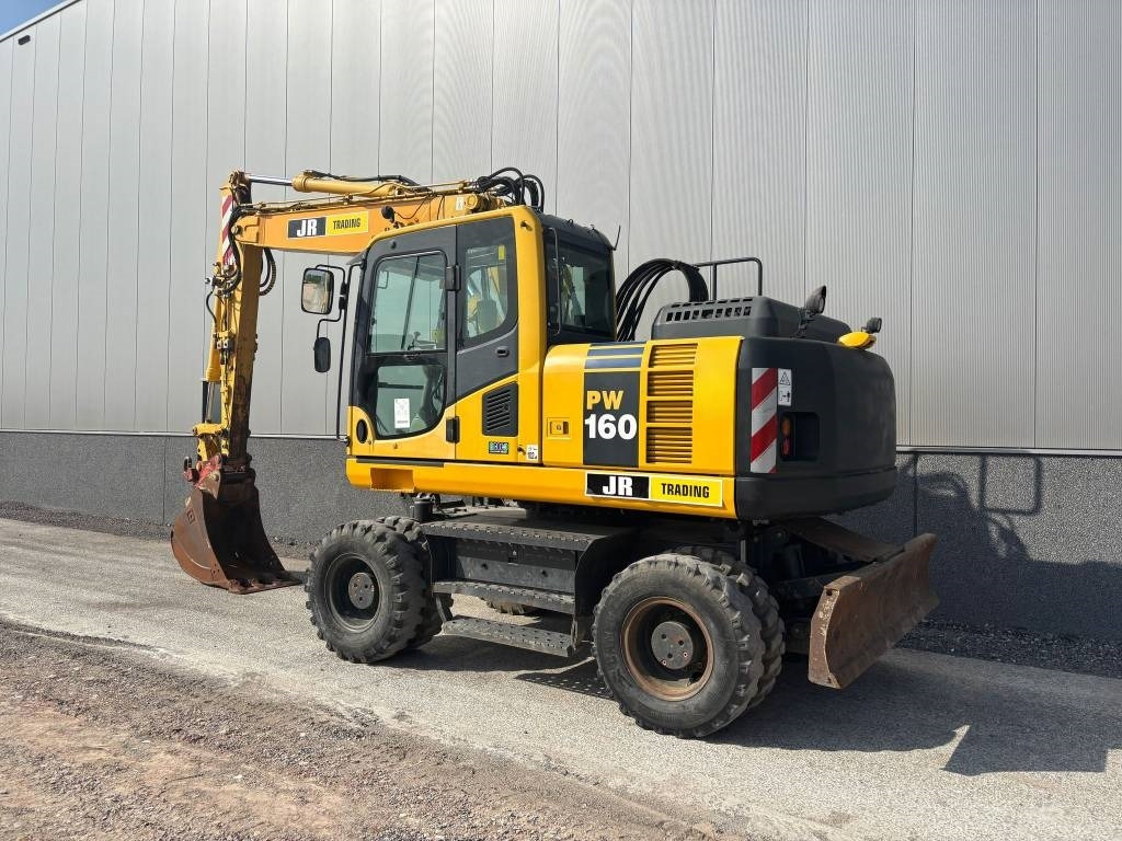 Komatsu PW 160 - Mobilbagger: das Bild 3 Komatsu PW 160 - Mobilbagger: das Bild 3