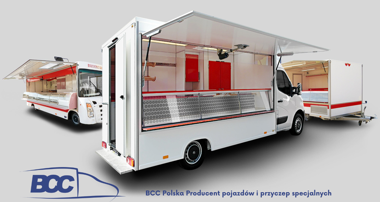 Verkaufsfahrzeug Für die Beförderung von Lebensmittel, Zustand - NEU BCC POLSKA - FOOD TRUCK - MOBILNY SKLEP MIĘSNY PEUGEOT BOXER: das Bild 15