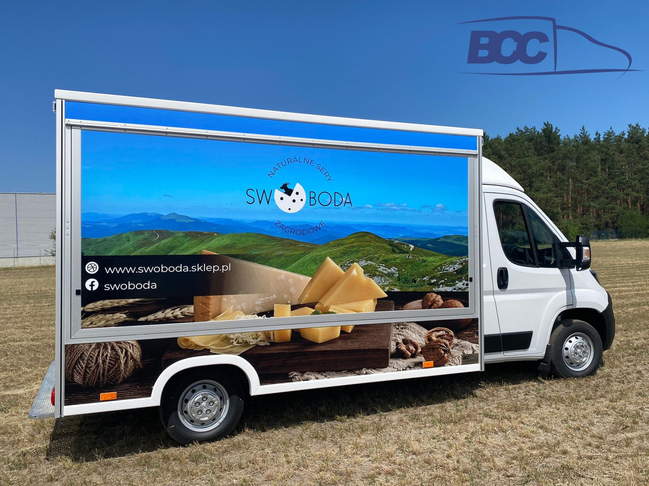 BCC POLSKA - FOOD TRUCK - SAMOCHÓD DO SPRZEDAŻY SERÓW, FOOD TRUCK Z NABIAŁEM, AUTO SKLEP - PEUGEOT BOXER - Verkaufsfahrzeug: das Bild 2 BCC POLSKA - FOOD TRUCK - SAMOCHÓD DO SPRZEDAŻY SERÓW, FOOD TRUCK Z NABIAŁEM, AUTO SKLEP - PEUGEOT BOXER - Verkaufsfahrzeug: das Bild 2