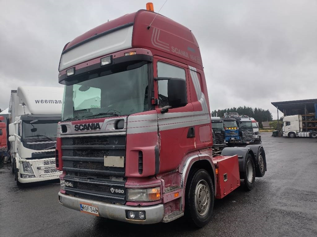 Scania R164 6x2 vetoauto,täysilma,manuaali - Sattelzugmaschine: das Bild 2 Scania R164 6x2 vetoauto,täysilma,manuaali - Sattelzugmaschine: das Bild 2