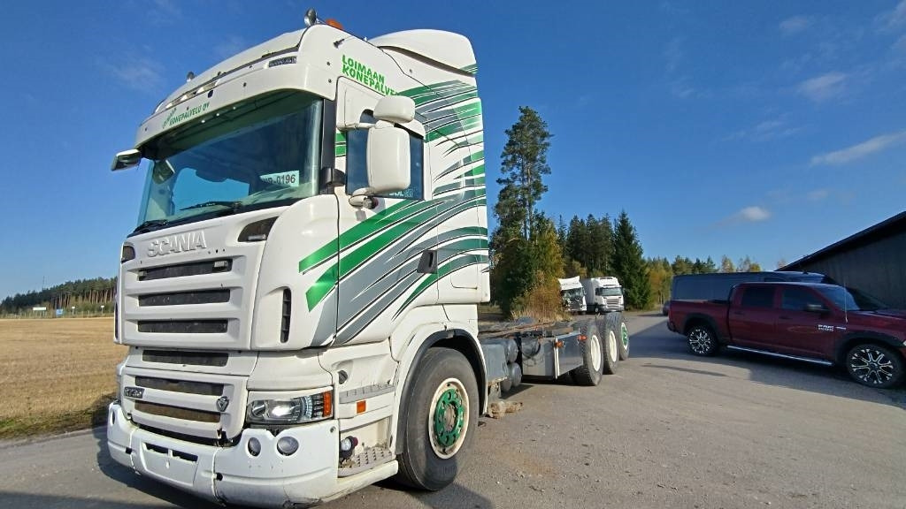 Scania R500 8x4 ilmajousi alusta - Fahrgestell LKW: das Bild 2 Scania R500 8x4 ilmajousi alusta - Fahrgestell LKW: das Bild 2