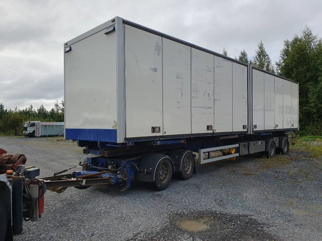 VAK 2 lavan Vaihtolava kärry +2 konttia ADR!! - Abrollanhänger/ Absetzanhänger: das Bild 1 VAK 2 lavan Vaihtolava kärry +2 konttia ADR!! - Abrollanhänger/ Absetzanhänger: das Bild 1