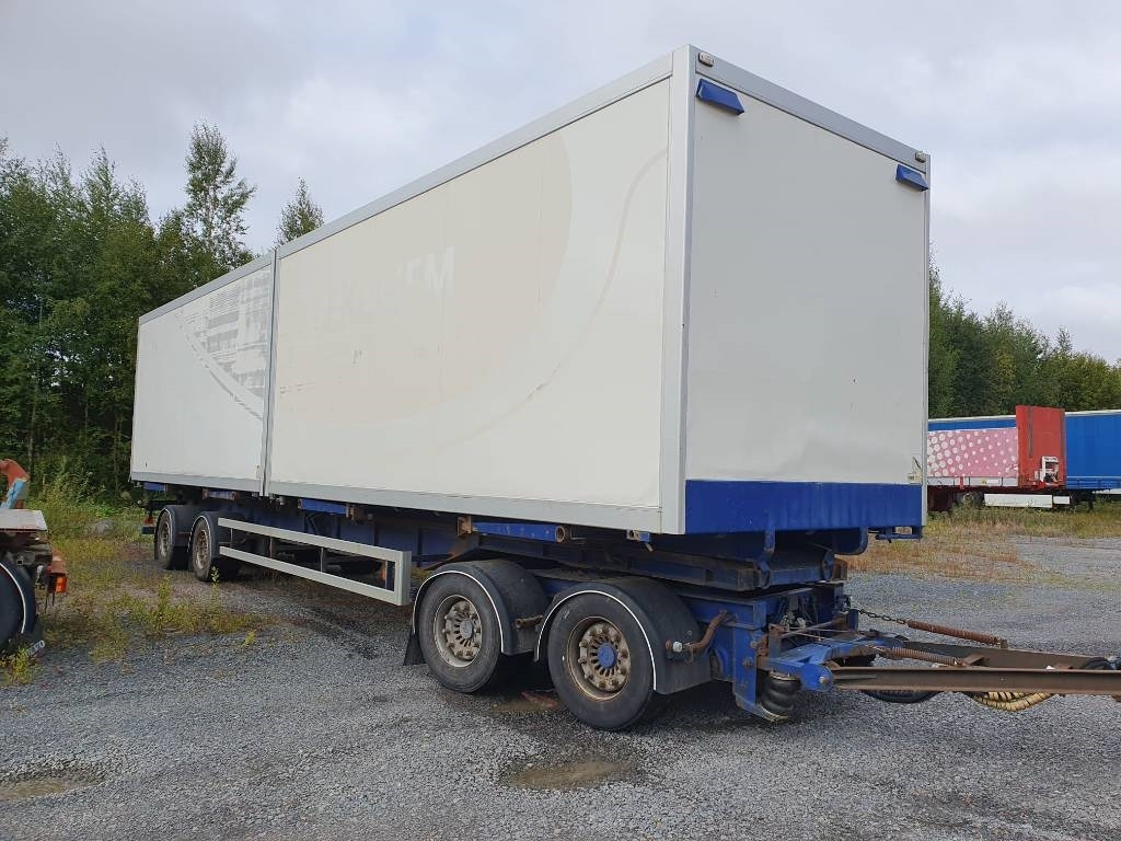 VAK 2 lavan Vaihtolava kärry +2 konttia ADR!! - Abrollanhänger/ Absetzanhänger: das Bild 3 VAK 2 lavan Vaihtolava kärry +2 konttia ADR!! - Abrollanhänger/ Absetzanhänger: das Bild 3