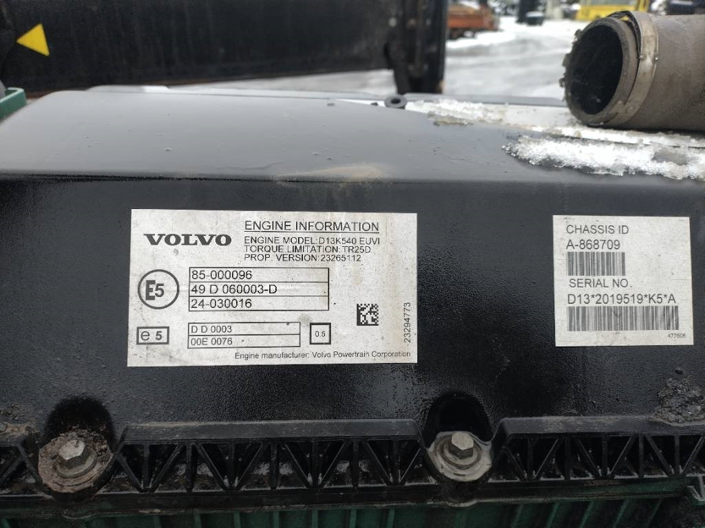 Volvo D13K 540 moottori, 390000km - Motor für LKW: das Bild 3 Volvo D13K 540 moottori, 390000km - Motor für LKW: das Bild 3