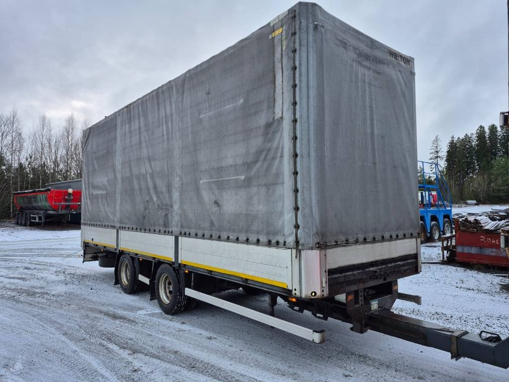 Wielton 2 keskiakseli vaunu - Pritschenanhänger/ Plattformanhänger: das Bild 1 Wielton 2 keskiakseli vaunu - Pritschenanhänger/ Plattformanhänger: das Bild 1