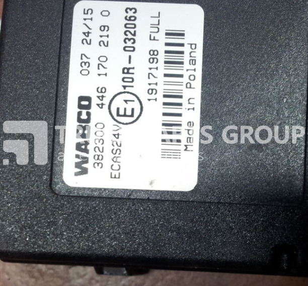 DAF 105 XF, ECAS, EURO5, EURO6, electric control unit 1639389; 16578 control unit - Steuergerät für LKW: das Bild 1 DAF 105 XF, ECAS, EURO5, EURO6, electric control unit 1639389; 16578 control unit - Steuergerät für LKW: das Bild 1