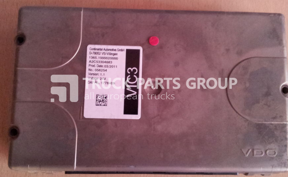 DAF 105XF, EURO5, EURO6, electronic control unit, EDC, ECU, VIC3, 17 control unit - Steuergerät für LKW: das Bild 1 DAF 105XF, EURO5, EURO6, electronic control unit, EDC, ECU, VIC3, 17 control unit - Steuergerät für LKW: das Bild 1