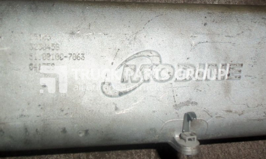 MAN TGA, TGX, EURO3, EURO4, EURO5 emission Exhaust gas recirculation cooling pipe - AGR-Kühler für LKW: das Bild 2 MAN TGA, TGX, EURO3, EURO4, EURO5 emission Exhaust gas recirculation cooling pipe - AGR-Kühler für LKW: das Bild 2