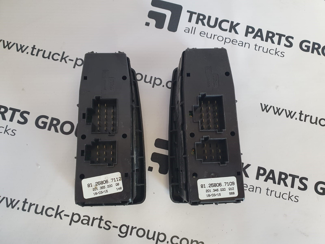 MAN TGX, TGS, TGL, TGM EURO 6, door control, window lift control door control module driver + co-driver side, left + right, 81258067109, 81258067112, 4057795038431, 201 346 000, 201346000, 47019 FEBI, - Armaturenbrett für LKW: das Bild 3 MAN TGX, TGS, TGL, TGM EURO 6, door control, window lift control door control module driver + co-driver side, left + right, 81258067109, 81258067112, 4057795038431, 201 346 000, 201346000, 47019 FEBI, - Armaturenbrett für LKW: das Bild 3