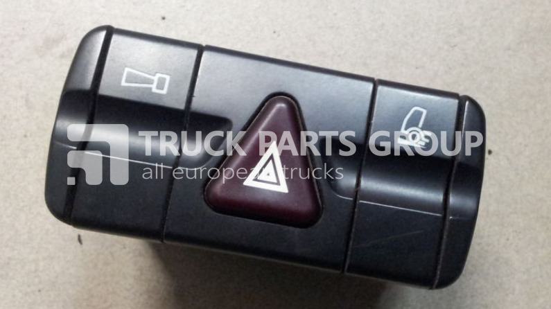 MERCEDES-BENZ Actros MP2, MP3, EURO3, EURO5, ECTS. F switch panel, Hazard warn dashboard - Armaturenbrett für LKW: das Bild 1 MERCEDES-BENZ Actros MP2, MP3, EURO3, EURO5, ECTS. F switch panel, Hazard warn dashboard - Armaturenbrett für LKW: das Bild 1