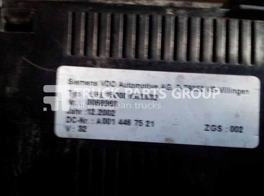 MERCEDES-BENZ Atego, Actros instrument panel, cluster, dash board, INS electro dashboard - Armaturenbrett für LKW: das Bild 4 MERCEDES-BENZ Atego, Actros instrument panel, cluster, dash board, INS electro dashboard - Armaturenbrett für LKW: das Bild 4